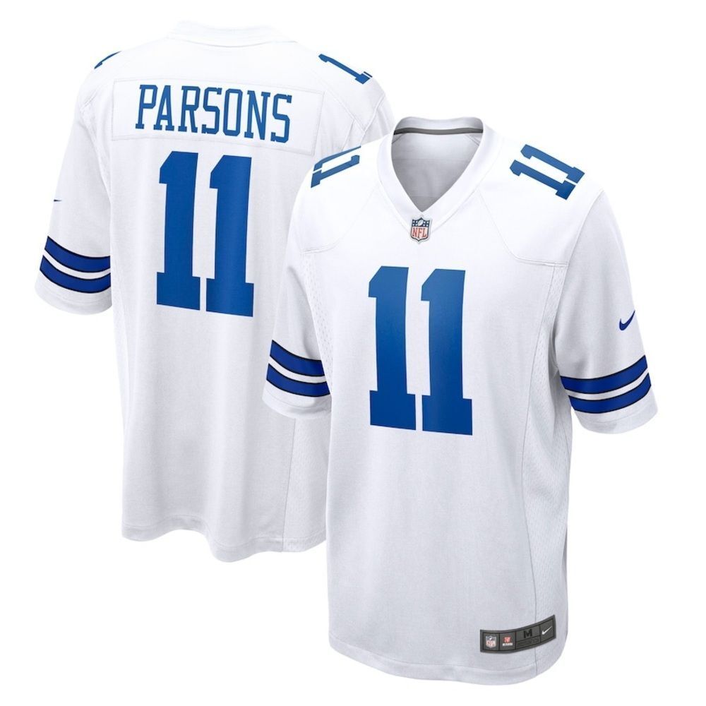 Nike NFL Men's Dallas Cowboys Micah Parsons #11 White Game Jersey Size 3 XL nwt